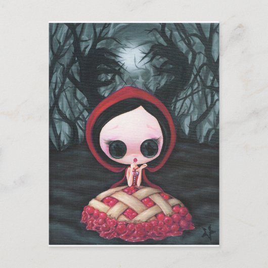 Besser, Sie mit zu essen Postkarte (Vorderseite)