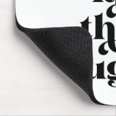 Besser spät als Ugly Mousepad (Ecke)