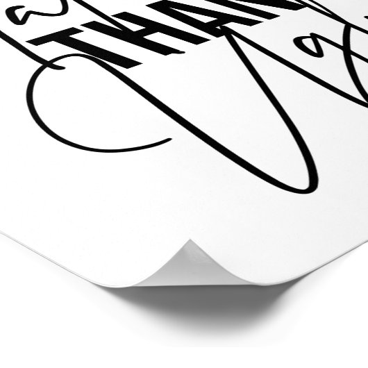 Besser spät als Ugly Poster (Ecke)