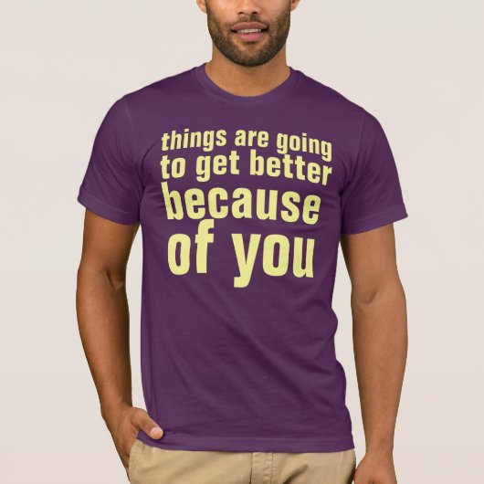besser T-Shirt (Vorderseite)