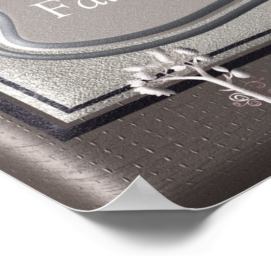 Besser versagt - Samuel Beckett Zitat - Kunstdruck Poster (Ecke)