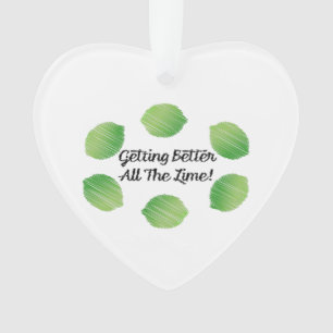 Besser werden Limon Ornament