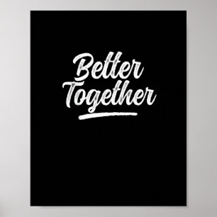 Besser zusammen, beste Freundinnen-Passende modern Poster