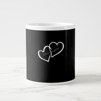 Besser zusammen in einer Fernbeziehung Modern Jumbo-Tasse