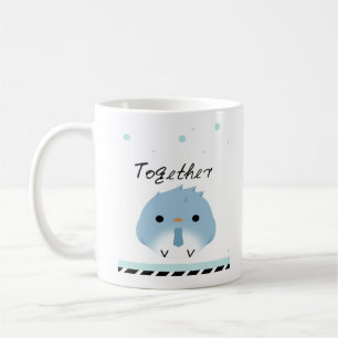 Besser zusammen Minimal Design  Kaffeetasse