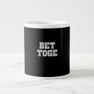 Besser zusammen passende Paare Minimal Design Jumbo-Tasse