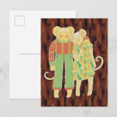 Besser zusammen postkarte (Vorne/Hinten)