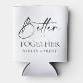 Besser zusammen White Wedding Can Cooler/Koozie Dosenkühler (Vorderseite)