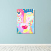 Bessere Abstrakte digitale Malerei Leinwanddruck (Insitu (Holzboden))