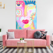 Bessere Abstrakte digitale Malerei Leinwanddruck (Insitu (Wohnzimmer))