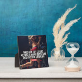 Bessere Arbeitsabläufe für Frauen Motivierend Fotoplatte (InSitu)