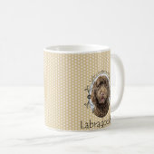Bessere das Labradoodle des Lebens Tasse (VorderseiteRechts)