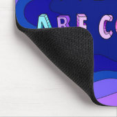 Bessere Dinge kommen Mousepad (Ecke)