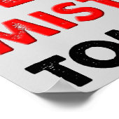 Bessere Fehler Morgen Sonniges Poster-Zeichen Poster (Ecke)