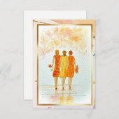 Bessere Gemeinsamkeit Mitteilungskarte (Vorne/Hinten)