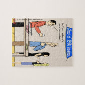 "Bessere Hälfte" Puzzle (Horizontal)