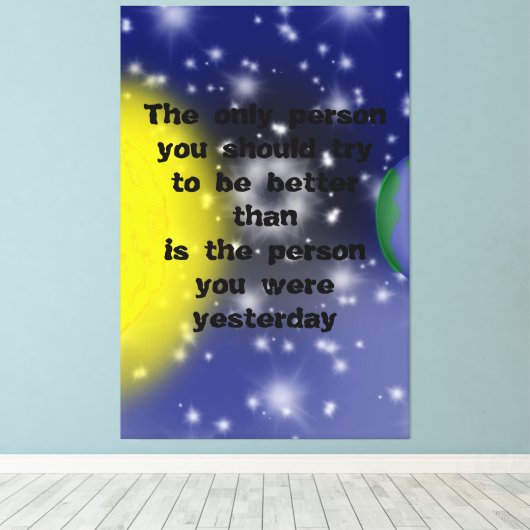 Bessere Leinwand (Insitu (Holzboden))