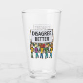 Bessere Meinungsverschiedenheiten Glas (Rückseite)