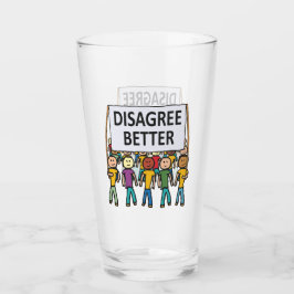 Bessere Meinungsverschiedenheiten Glas