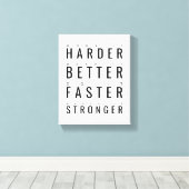 Bessere Motivierend Kunst: Stärkere Leinwanddruck (Insitu (Holzboden))