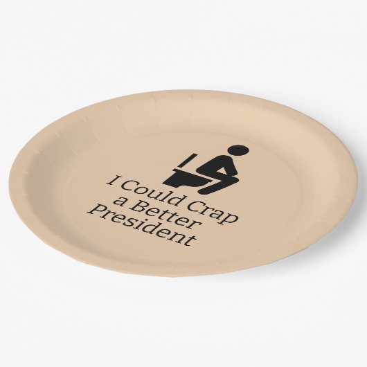 Bessere Präsenzpapierplatte Pappteller (Schrägansicht)