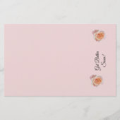 Bessere Rose - Rosa Stationierung Briefpapier (Vorderseite)