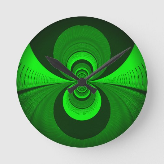 Bessere Sicht Runde Wanduhr (Vorderseite)