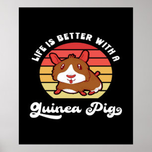Bessere Sonnenuntergänge bei Guinea Niedliches T Poster