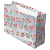 Bessere Tage Große Geschenktüte (Vorderseite Schrägansicht)