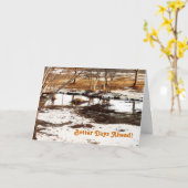 Bessere Tage Karte (Gelbe Blume)