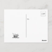 Bessere Tage kommen auf Postkarte (Rückseite)