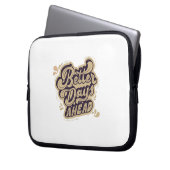 Bessere Tage Laptopschutzhülle (Vorderseite Links)