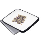 Bessere Tage Laptopschutzhülle (Vorne Knopf)