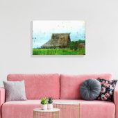 Bessere Tage sehen Leinwanddruck (Insitu (Wohnzimmer))