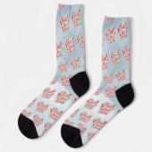 Bessere Tage Socken (Linkes Detail)