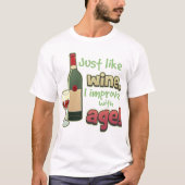 Bessere Verarbeitung mit altersbedingtem Micro-Fib T-Shirt (Vorderseite)