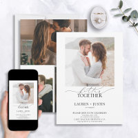 Bessere Zusammenarbeit Moderne 4-Foto-Engagement-P