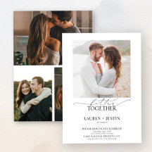 Bessere Zusammenarbeit Moderne 4-Foto-Engagement-P