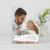 Bessere Zusammenführung der Save the Date auf das  (Stehend Vorderseite)