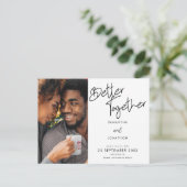 Bessere Zusammenführung von Foto-Skripten Save the Ankündigungspostkarte (Stehend Vorderseite)