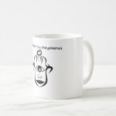 Besserer Gastgeber als Polyphemus Kaffeetasse (VorderseiteRechts)