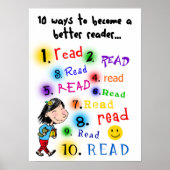 Besserer Leser Poster (Vorne)