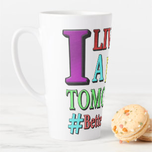 "BESSERER MORGEN" Niedliches Design. Jetzt kaufen Milchtasse
