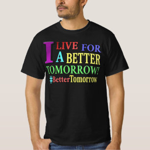 "BESSERER MORGEN" Niedliches Design. Jetzt kaufen T-Shirt