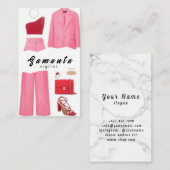 Besserer Stylist, wo Kreativität Couture trifft Visitenkarte (Vorne/Hinten)