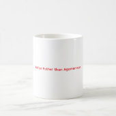 Besserer Vater als Agamemnon Kaffeetasse (Mittel)