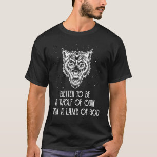 Besserer Wolf von Odin als Lamm Gottes Nordic T-Shirt