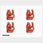 besseres Button Rechteckiger Aufkleber (Blatt)