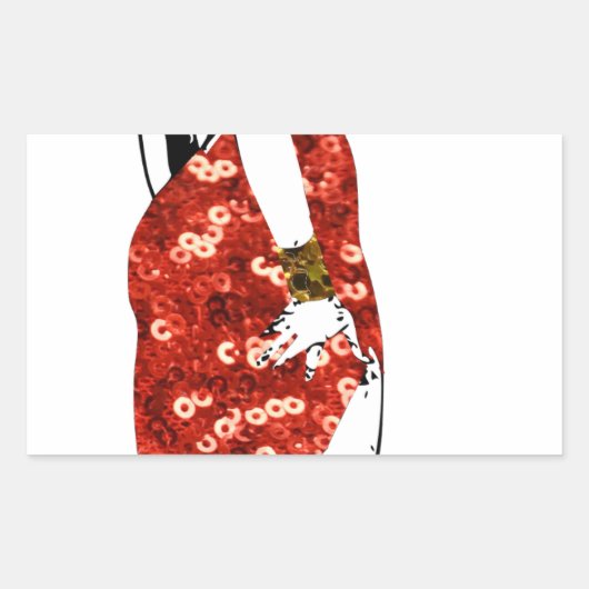 besseres Button Rechteckiger Aufkleber (Vorderseite)