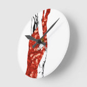 besseres Button Runde Wanduhr (Winkel)